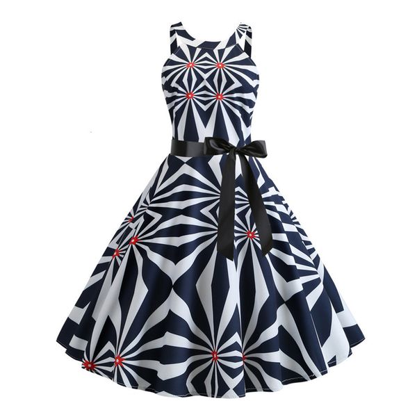 chamsgend women dress femme summer vintage retro sleeveless belt print evening party prom swing g0418#10, Black;gray
chamsgend women dress femme summer vintage retro sleeveless belt print evening party prom swing g0418#10, Black;gray