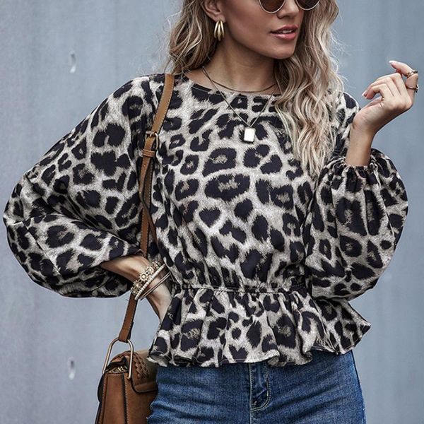 chiclily leopard print o-neck blouse autumn long sleeve shirts party ladies casual loose lady office shirt women's blouses &, White
chiclily leopard print o-neck blouse autumn long sleeve shirts party ladies casual loose lady office shirt women's blouses &, White