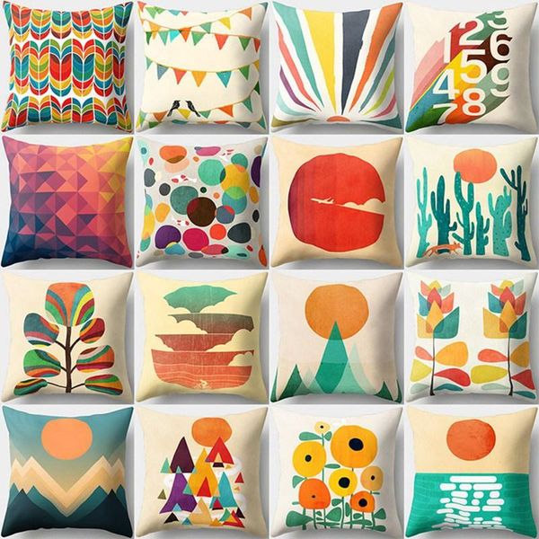 cushion/decorative pillow colorful sun moon mountain rivers geometric abstract pattern retro cushion cover sofa case
cushion/decorative pillow colorful sun moon mountain rivers geometric abstract pattern retro cushion cover sofa case