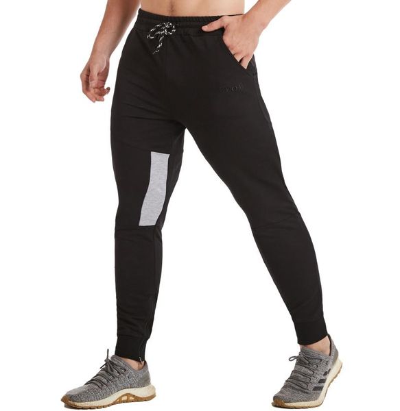 men's zipper pockets joggers pants - casual gym workout track comfortable slim fit tapered sweatpants, Black
men's zipper pockets joggers pants - casual gym workout track comfortable slim fit tapered sweatpants, Black