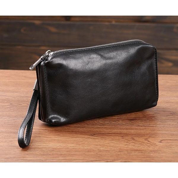 wallets men's clutch genuine leather cowhide male zipper long wallet casual phone purses big capacity money bag, Red;black
wallets men's clutch genuine leather cowhide male zipper long wallet casual phone purses big capacity money bag, Red;black