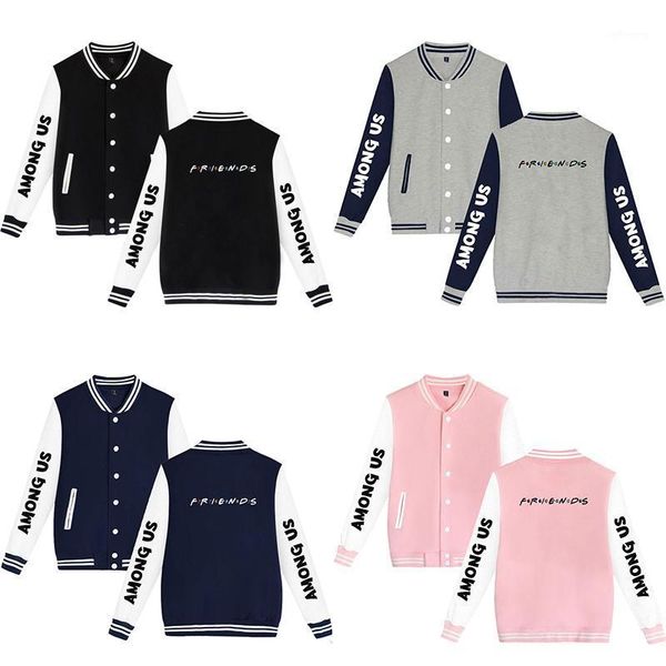 men's jackets print friends baseball jacket coat hip hop style men women hoodie sweatshirts casual long sleeve couple hoodies, Black;brown
men's jackets print friends baseball jacket coat hip hop style men women hoodie sweatshirts casual long sleeve couple hoodies, Black;brown