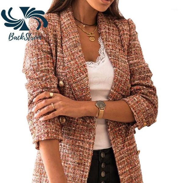 women's suits & blazers backstrom women european american longsleeve double-breasted plaid blazer spring autumn notched collar bright s, White;black
women's suits & blazers backstrom women european american longsleeve double-breasted plaid blazer spring autumn notched collar bright s, White;black