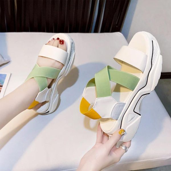 dress shoes ladies flats platform mujer sandalias cross casual woman summer vulcanized non slip female fahshion womensandals, Black
dress shoes ladies flats platform mujer sandalias cross casual woman summer vulcanized non slip female fahshion womensandals, Black