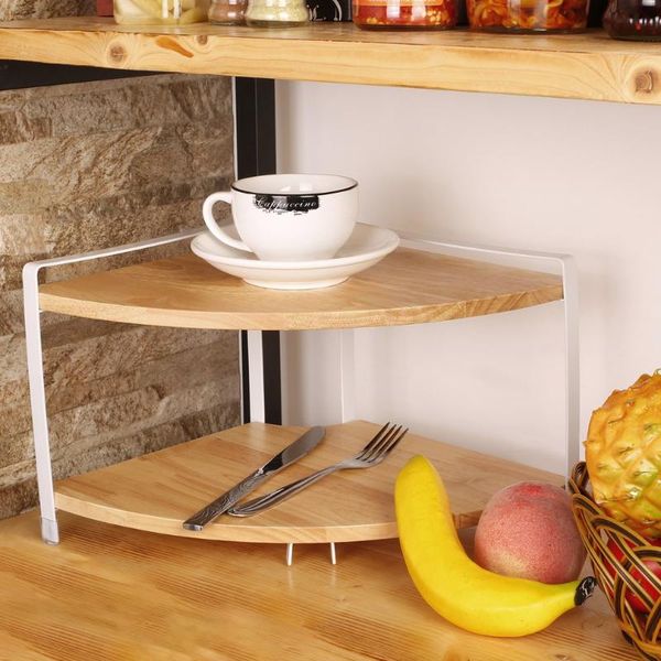 hooks & rails 2 layer kitchen solid wood stand fan shaped corner shelf spice racks storage glass jar seasoning bottles flavoring organizer
hooks & rails 2 layer kitchen solid wood stand fan shaped corner shelf spice racks storage glass jar seasoning bottles flavoring organizer