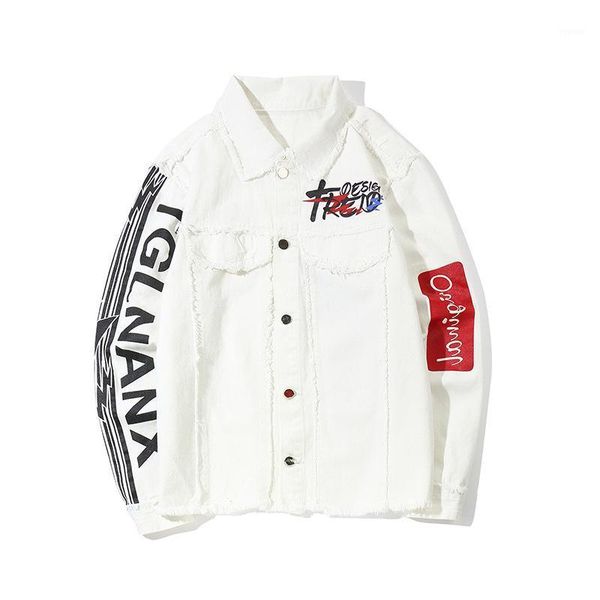 hop men's denim hip jacket fashion edging printed jean hi street autumn coat streetwear jackets, Black;brown
hop men's denim hip jacket fashion edging printed jean hi street autumn coat streetwear jackets, Black;brown