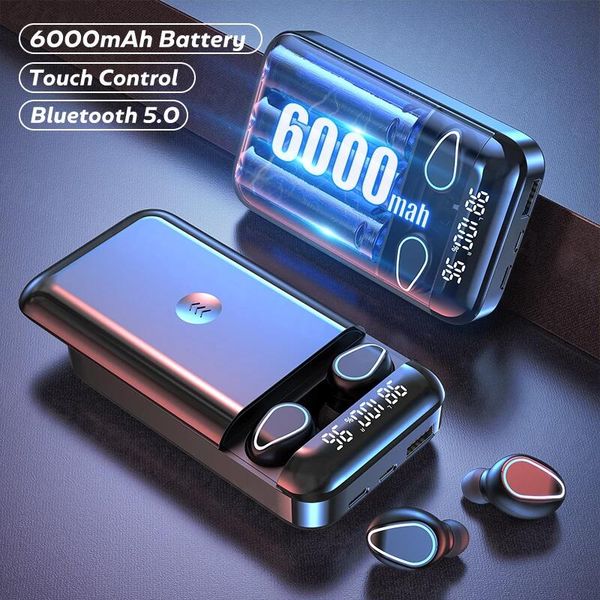 tws bluetooth earphones with 6000mah charging case touch control wireless headphones headsets 9d hifi stereo bluetooth earbuds
tws bluetooth earphones with 6000mah charging case touch control wireless headphones headsets 9d hifi stereo bluetooth earbuds