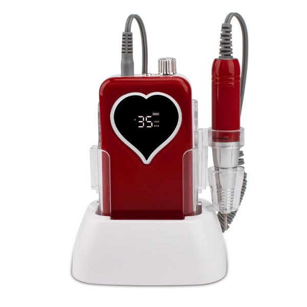 nail drill & accessories red heart cordless electric machine 35000rpm set for manicure pedicure rechargeable wireless drilling file
nail drill & accessories red heart cordless electric machine 35000rpm set for manicure pedicure rechargeable wireless drilling file