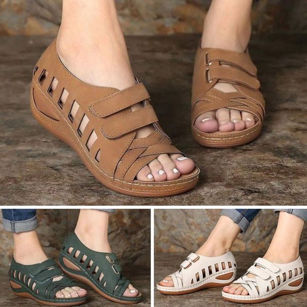 sandals women 2021 summer shoes hollow out wedges buckle platform casual anti-slip soft beach for female, Black
sandals women 2021 summer shoes hollow out wedges buckle platform casual anti-slip soft beach for female, Black