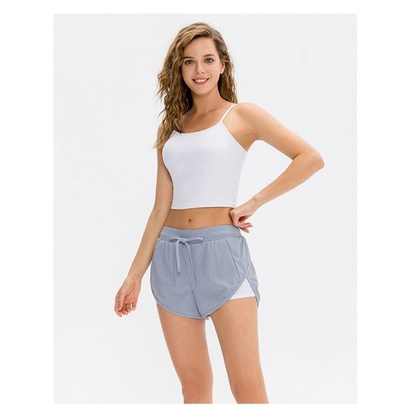 women's fake two-piece sports shorts pockets anti-glare loose tennis running fitness pants quick-drying yoga pants, White;red
women's fake two-piece sports shorts pockets anti-glare loose tennis running fitness pants quick-drying yoga pants, White;red
