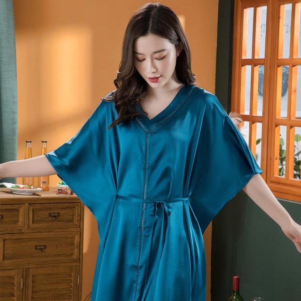 women's sleepwear 2021 summer 100% mulberry silk nightgown womens pajamas kimono robe ladies pijamas home clothes bathrobe bow dress, Black;red
women's sleepwear 2021 summer 100% mulberry silk nightgown womens pajamas kimono robe ladies pijamas home clothes bathrobe bow dress, Black;red