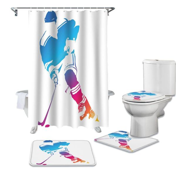 shower curtains ice hockey player blue curtain sets non-slip rugs toilet lid cover and bath mat waterproof bathroom
shower curtains ice hockey player blue curtain sets non-slip rugs toilet lid cover and bath mat waterproof bathroom
