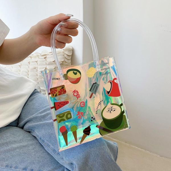 korean style college jelly simple fashion pvc portable bag girl cute student 2021ins transparent laser xudon
korean style college jelly simple fashion pvc portable bag girl cute student 2021ins transparent laser xudon