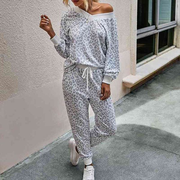 tracksuits hoodies long sleeve womenpant leopard print casual sports suits wives jogging suit ladies ropa de mujer, White
tracksuits hoodies long sleeve womenpant leopard print casual sports suits wives jogging suit ladies ropa de mujer, White