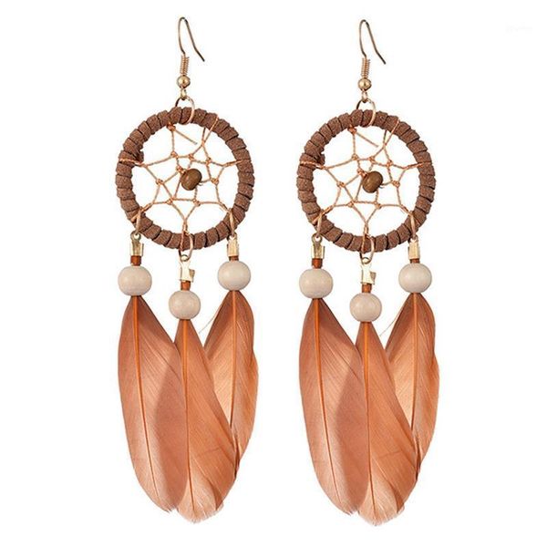 dangle & chandelier 1 pair creative women earrings bohemian style hoop fake feather decor drop jewelry accessories1, Silver
dangle & chandelier 1 pair creative women earrings bohemian style hoop fake feather decor drop jewelry accessories1, Silver