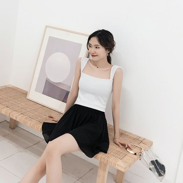 plus size women shorts summer casual large black chiffon female wide leg elastic waist 210603, White;black
plus size women shorts summer casual large black chiffon female wide leg elastic waist 210603, White;black