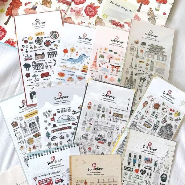 gift wrap suatelier country city stickers scrapbooking accessories diary journal po decorative korea sticker diy craft supplies
gift wrap suatelier country city stickers scrapbooking accessories diary journal po decorative korea sticker diy craft supplies