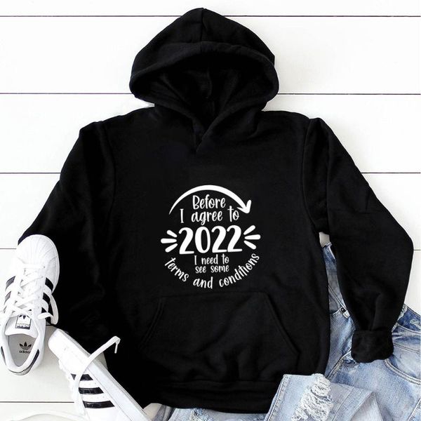 women's hoodies & sweatshirts before i agree to 2022 year 100%cotton women autumn winter casual pullovers long sleeve hooded gift, Black
women's hoodies & sweatshirts before i agree to 2022 year 100%cotton women autumn winter casual pullovers long sleeve hooded gift, Black