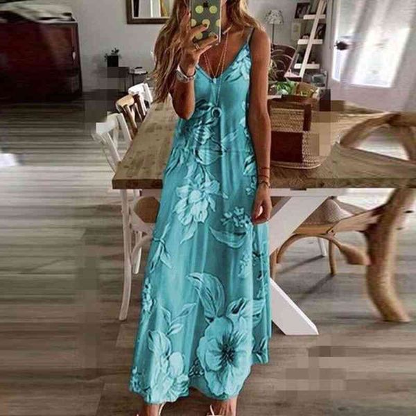casual rhombus dress summer womens tracksuits holiday floral print beach boho maxi v neck sundress sleeveless high waist clothing, Gray
casual rhombus dress summer womens tracksuits holiday floral print beach boho maxi v neck sundress sleeveless high waist clothing, Gray