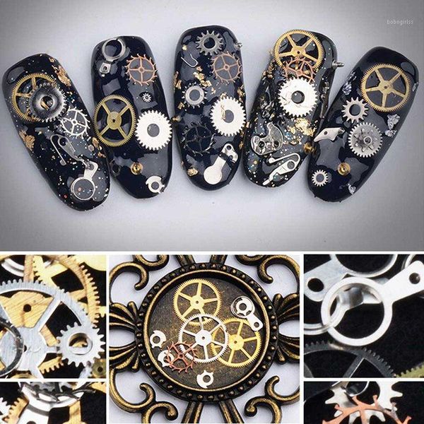 box metal steampunk nail stickers ultra thin wheel gear 3d decorations steam punk art decoration mixed color1, Silver;gold
box metal steampunk nail stickers ultra thin wheel gear 3d decorations steam punk art decoration mixed color1, Silver;gold
