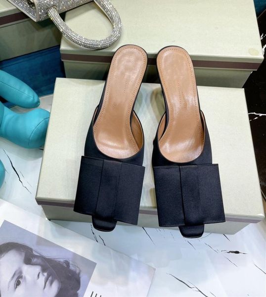 dress shoes brand silk butterfly-knot women slippers mule high heels sandals flops pointed toe strappy slides, Black
dress shoes brand silk butterfly-knot women slippers mule high heels sandals flops pointed toe strappy slides, Black