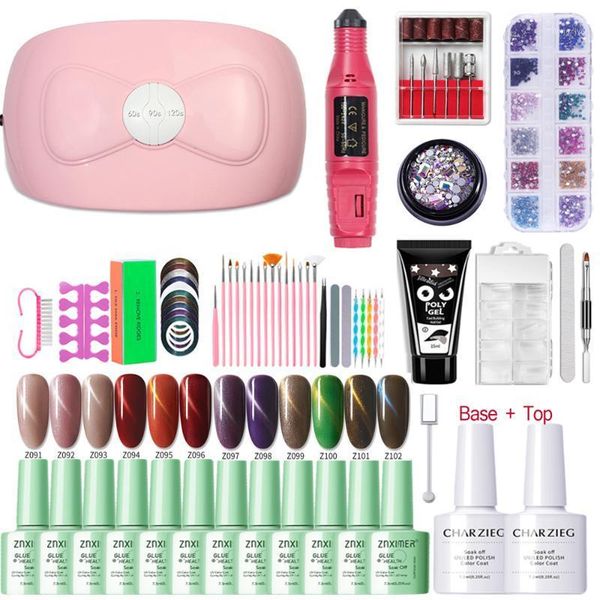 gel nail polish set 54w uv lamp 12colors with drill machine manicure extension diy full everything for manicure1
gel nail polish set 54w uv lamp 12colors with drill machine manicure extension diy full everything for manicure1