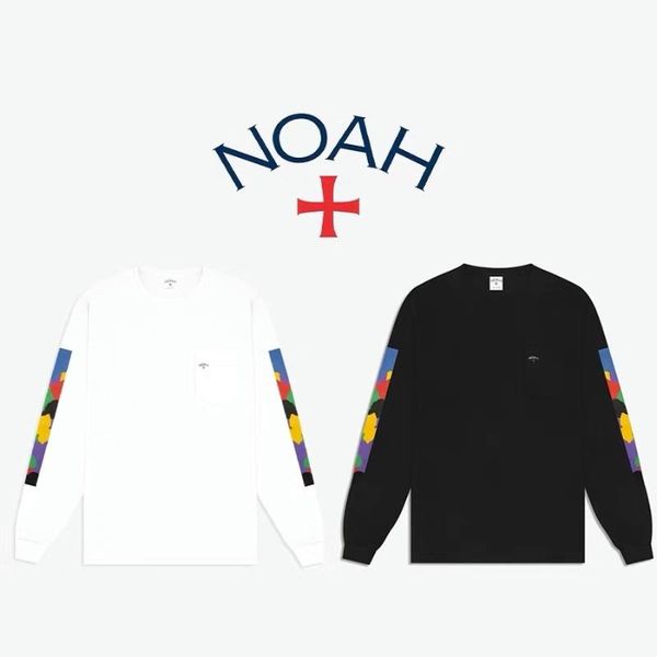men's t-shirts noah tear t shirt men women t-shirt cross pocket color print long sleeved tees, White;black
men's t-shirts noah tear t shirt men women t-shirt cross pocket color print long sleeved tees, White;black