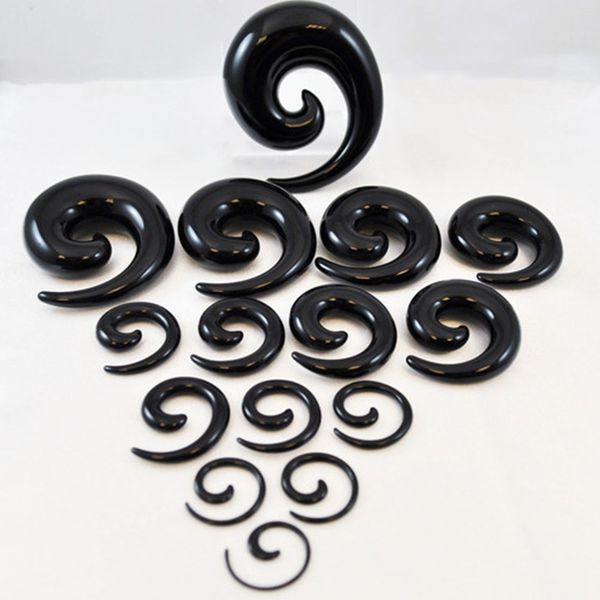 12pcs acrylic spiral ear plug stretching tapers body jewelry wholesale acrylic ear tapers fake ear expander tunnel set kit, Silver
12pcs acrylic spiral ear plug stretching tapers body jewelry wholesale acrylic ear tapers fake ear expander tunnel set kit, Silver
