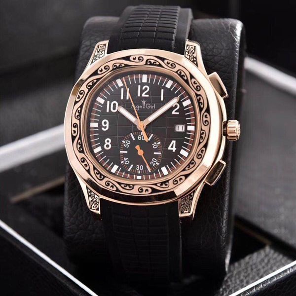 wristwatches men automatic mechanical rose gold carved ancient dual time black blue rubber sapphire sport watch, Slivery;brown
wristwatches men automatic mechanical rose gold carved ancient dual time black blue rubber sapphire sport watch, Slivery;brown