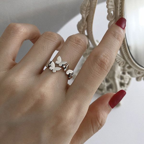 juntian s925 silver butterfly design sense opening female personality simple fashion index finger ring
juntian s925 silver butterfly design sense opening female personality simple fashion index finger ring
