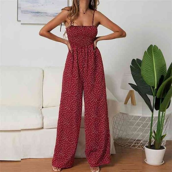 women polka dot jumpsuit high waist rompers boho yellow spaghetti strap wide leg pants female summer jumpsuits ladies, Black;white
women polka dot jumpsuit high waist rompers boho yellow spaghetti strap wide leg pants female summer jumpsuits ladies, Black;white