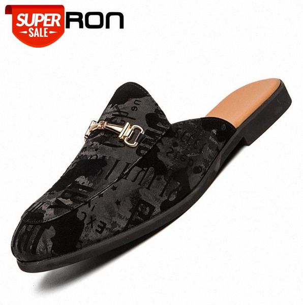 summer men shoes black half slippers leather casual loafers flip flops lightweight flats sandals #fy22
summer men shoes black half slippers leather casual loafers flip flops lightweight flats sandals #fy22