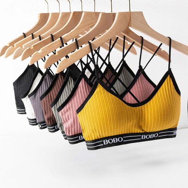 gym clothing solid sports bra women v-neck fitness seamless u back yoga padded bras push up sport, White;black
gym clothing solid sports bra women v-neck fitness seamless u back yoga padded bras push up sport, White;black