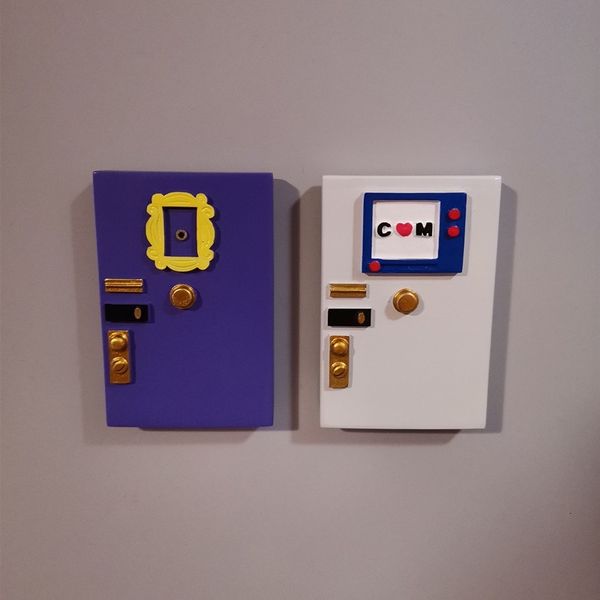 tv show friends related monica's door joey chandler 's souvenir resin fridge magnets chirstmas birthday present gift
tv show friends related monica's door joey chandler 's souvenir resin fridge magnets chirstmas birthday present gift