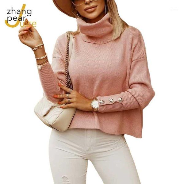 wholesale women sweater loose soft long sleeve high neck knit pullover turtleneck sweaters female solid women's, White;black
wholesale women sweater loose soft long sleeve high neck knit pullover turtleneck sweaters female solid women's, White;black
