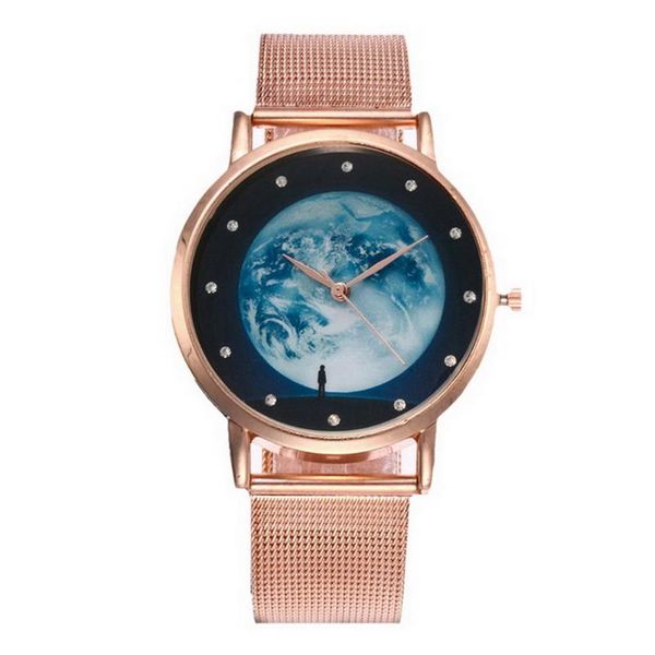 fashion quartz watch for women classic rhinestone print globe with stainless steel strap ll@17 wristwatches, Slivery;brown
fashion quartz watch for women classic rhinestone print globe with stainless steel strap ll@17 wristwatches, Slivery;brown