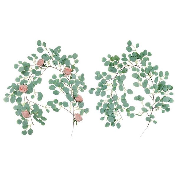 artificial eucalyptus vine fake plants garland hanging ivy for front door wedding arch garden background decorative flowers & wreaths
artificial eucalyptus vine fake plants garland hanging ivy for front door wedding arch garden background decorative flowers & wreaths