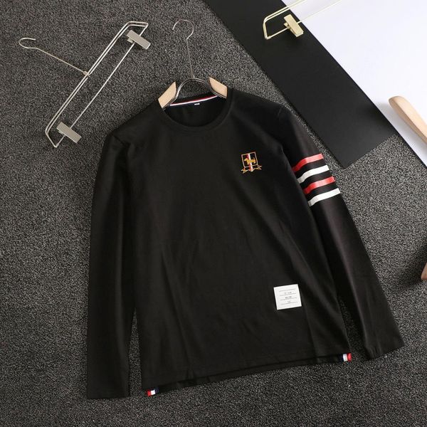 men's polos t-shirt, long sleeve and collar on, 's black cotton for men, designer clothes, spring, 100% nvrd, White;black
men's polos t-shirt, long sleeve and collar on, 's black cotton for men, designer clothes, spring, 100% nvrd, White;black