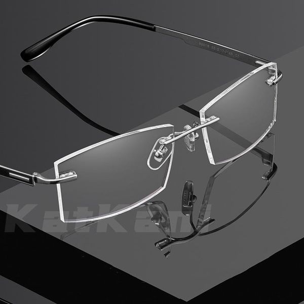 fashion sunglasses frames yimaruili men's ultra-light pure titanium rimless glasses and comfortable optical prescription eyeglasses fra, Black
fashion sunglasses frames yimaruili men's ultra-light pure titanium rimless glasses and comfortable optical prescription eyeglasses fra, Black