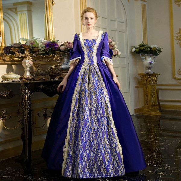 anime costumes 18th century medieval dress women high waist half sleeve ball gowns princess lace patchwork dress queen renaissance c cosplay, Black
anime costumes 18th century medieval dress women high waist half sleeve ball gowns princess lace patchwork dress queen renaissance c cosplay, Black