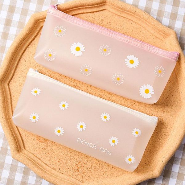 storage bags transparent daisy pencil case matte gift estuches box pencilcase bag school supplies
storage bags transparent daisy pencil case matte gift estuches box pencilcase bag school supplies