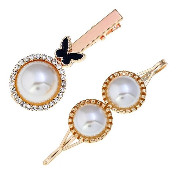 hair clips & barrettes fashion simulated pearl metal two-piece hairpin for women combination simple sweet wind butterfly clip accessories, Golden;silver
hair clips & barrettes fashion simulated pearl metal two-piece hairpin for women combination simple sweet wind butterfly clip accessories, Golden;silver