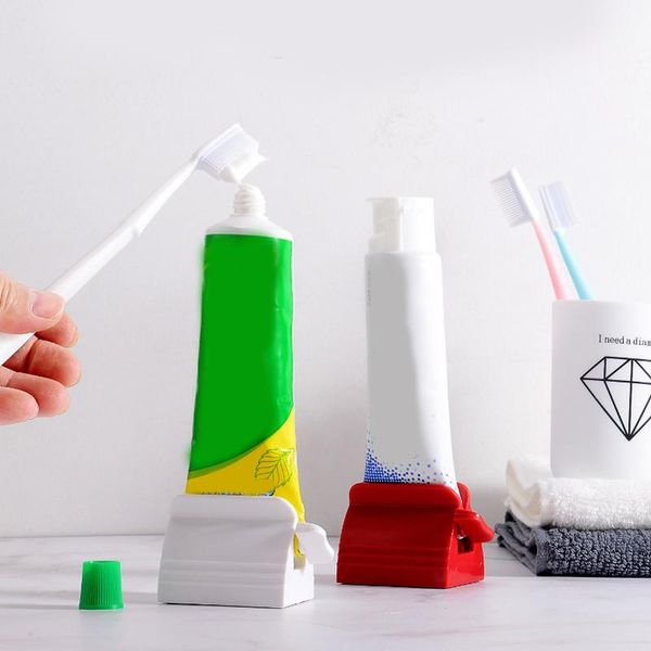 toothbrush holders toothpaste press dispenser multi-functional paste facial cleanser tube squeezer rolling holder bathroom lazy
toothbrush holders toothpaste press dispenser multi-functional paste facial cleanser tube squeezer rolling holder bathroom lazy