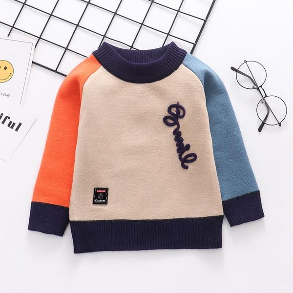 kids sweater knitted wool 2021 autumn baby children's clothes letter sweet knit colorful girls pullover, Blue
kids sweater knitted wool 2021 autumn baby children's clothes letter sweet knit colorful girls pullover, Blue