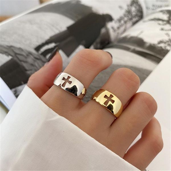 cluster rings ruiyi real 925 sterling silver korean style girls students hollow cross niche women 18k gold plated chic open, Golden;silver
cluster rings ruiyi real 925 sterling silver korean style girls students hollow cross niche women 18k gold plated chic open, Golden;silver