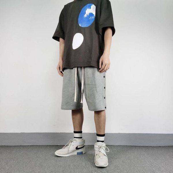 men's shorts high street vintage summer men casual button plus size clothing print knee length short waist pants ipz8, White;black
men's shorts high street vintage summer men casual button plus size clothing print knee length short waist pants ipz8, White;black