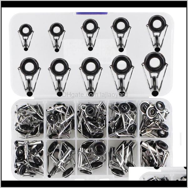 sports outdoors 80pcs/box fishing rod guide tip repair kit set diy eye rings stainless steel frames ceramics ts line rin
sports outdoors 80pcs/box fishing rod guide tip repair kit set diy eye rings stainless steel frames ceramics ts line rin