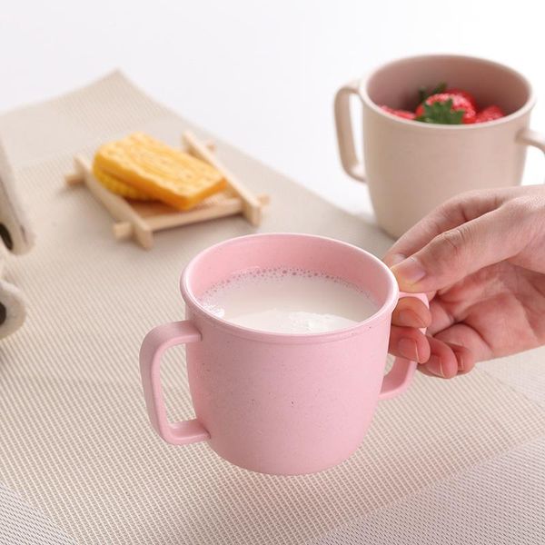 mugs handle bamboo fiber children's milk cup baby cute learn to drink kids drop-proof kindergarten drinking safety
mugs handle bamboo fiber children's milk cup baby cute learn to drink kids drop-proof kindergarten drinking safety