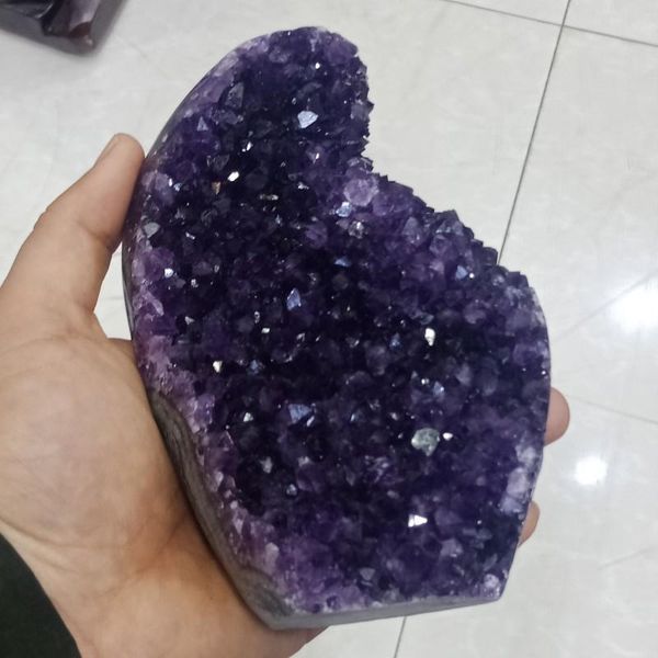 decorative objects & figurines dhxyb 1 piece natural amethyst geode cluster from uruguary dark purple large crystal stone quartz
decorative objects & figurines dhxyb 1 piece natural amethyst geode cluster from uruguary dark purple large crystal stone quartz