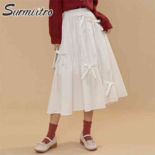 spring summer sweet white black midi skirt women korean style patchwork aesthetic high waist long female 210421
spring summer sweet white black midi skirt women korean style patchwork aesthetic high waist long female 210421